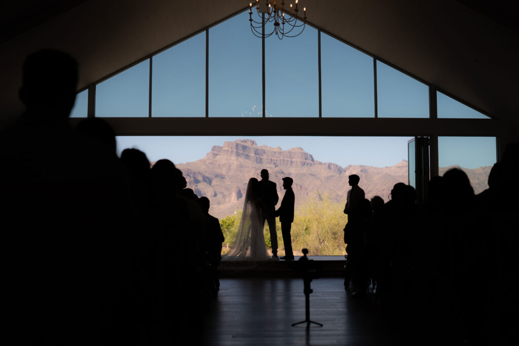 ceremony at desert views in apache junction, arizona