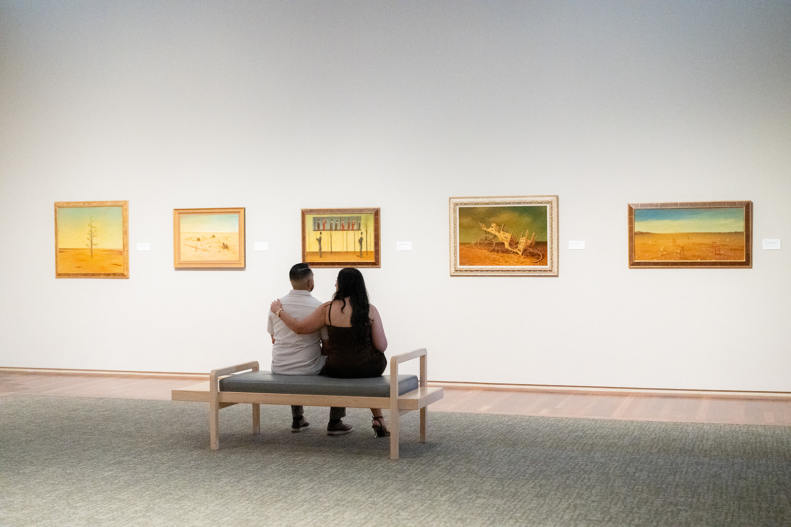 Phoenix Art Museum Engagement Session