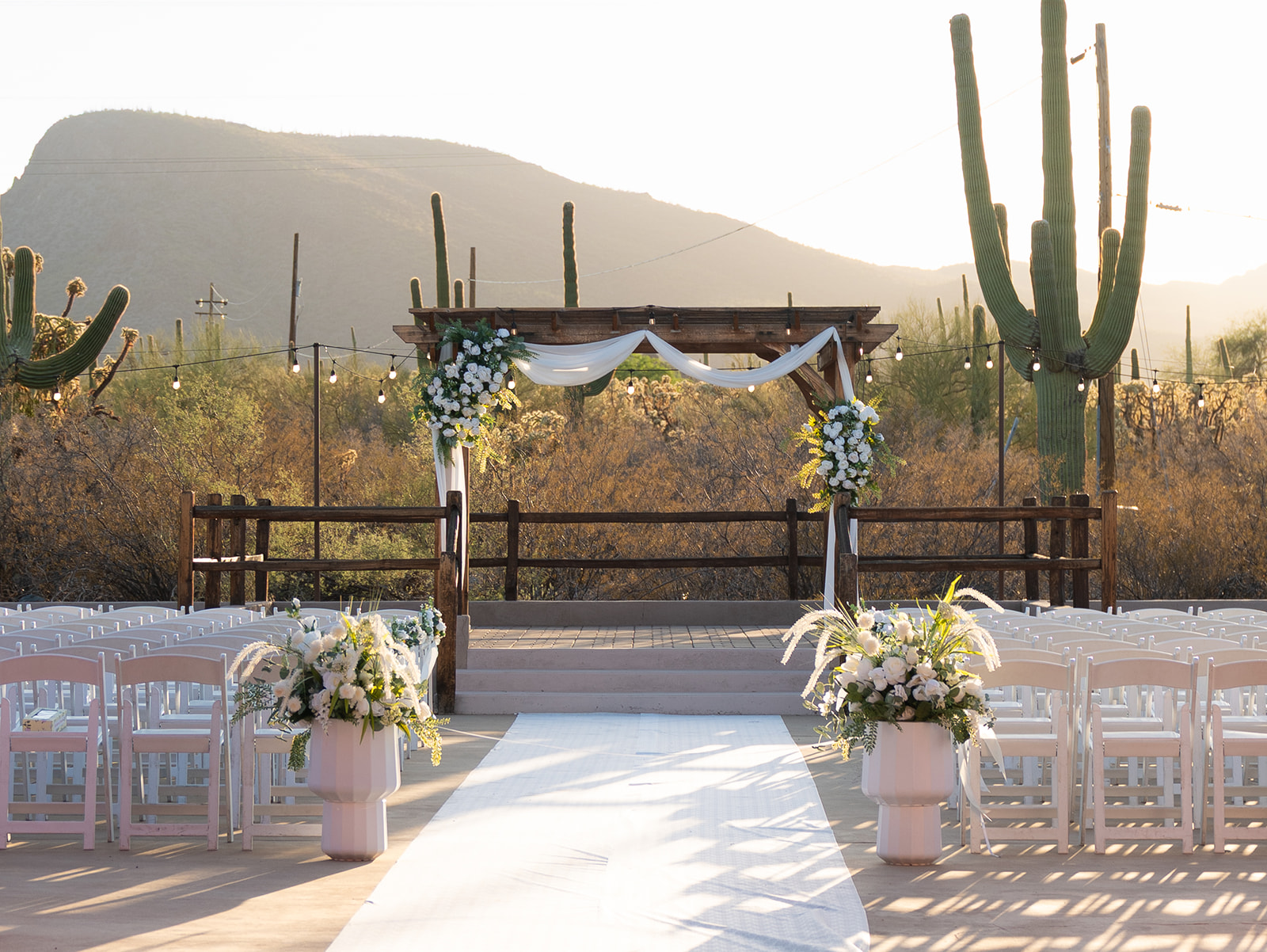 Summer Wedding at Oasis at Wild Horse Ranch | Tucson, AZ