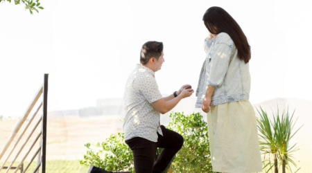 Surprise Proposal at Doffo Winery in Temecula