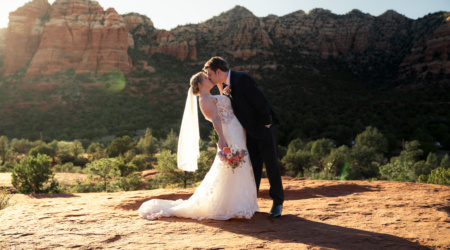 Sedona Microwedding with Courthouse Vista Ceremony