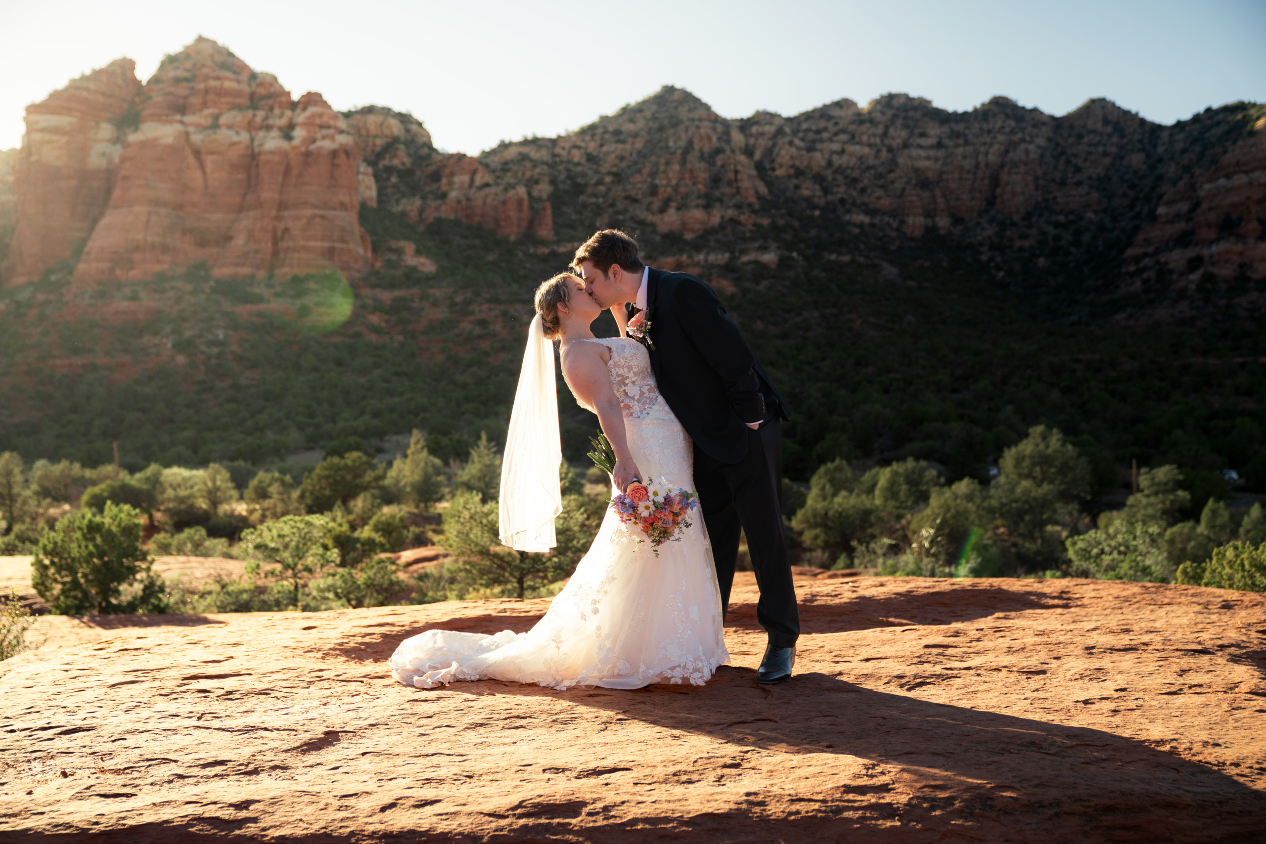 Sedona Microwedding with Courthouse Vista Ceremony