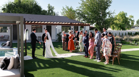Scottsdale Backyard Microwedding
