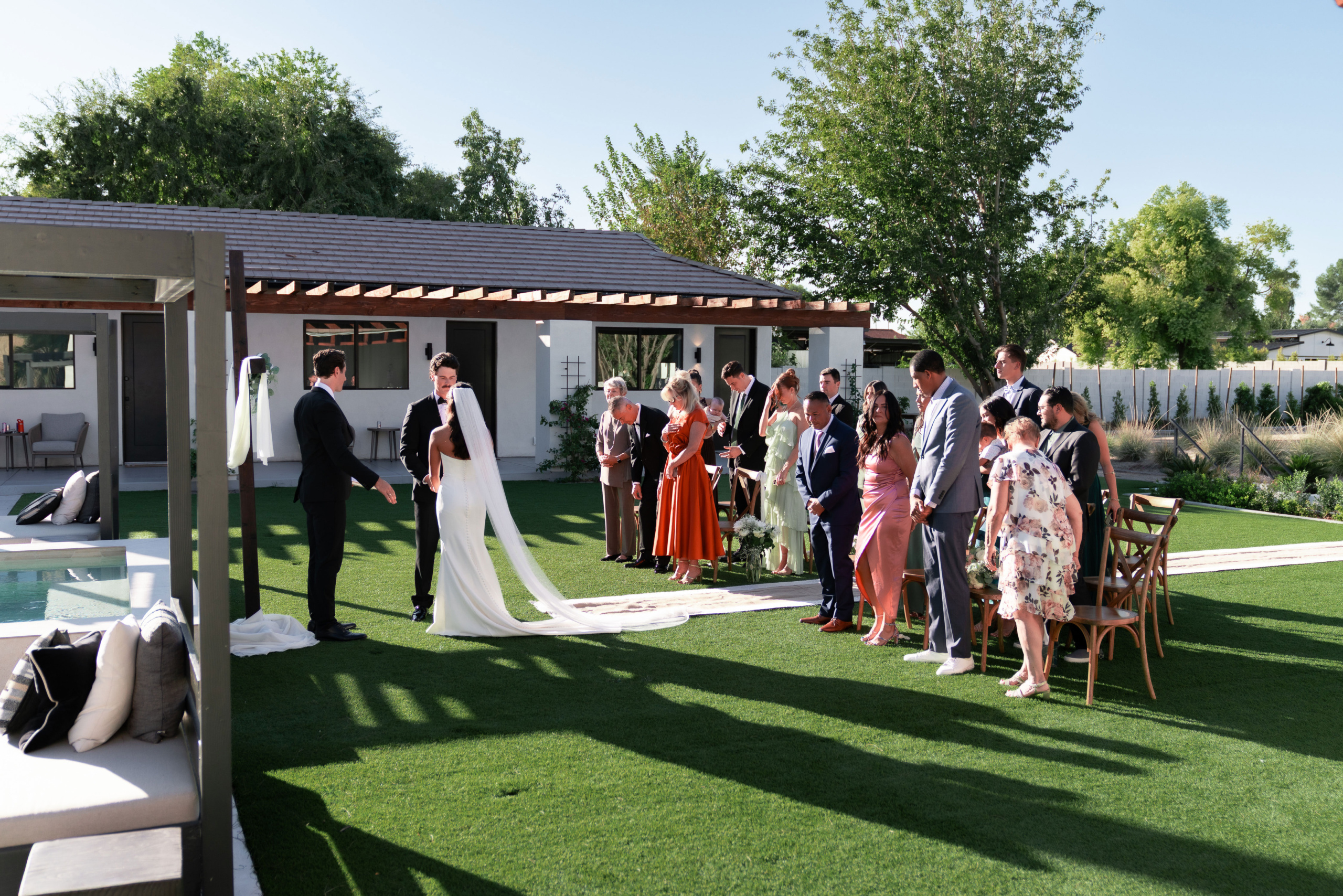 Scottsdale Backyard Microwedding